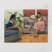 Wohnzimmer Lounge 2000 Postkarte (Vorderseite)