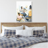 Wohnzimmer Serenades 2003 Leinwanddruck (Insitu (Schlafzimmer))