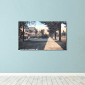 Wohnzunge am Riverside Drive Leinwanddruck (Insitu (Holzboden))