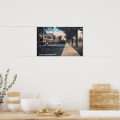 Wohnzunge am Riverside Drive Poster (Küche)