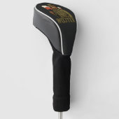 Wojtek der Bär Golf Kopfbedeckung Headcover (angewinkelt)