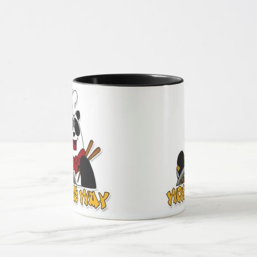 Wok diese Weisen-Tasse Tasse (Zentrum)