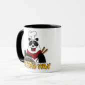 Wok diese Weisen-Tasse Tasse (Vorderseite Links)