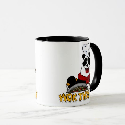 Wok diese Weisen-Tasse Tasse (VorderseiteRechts)
