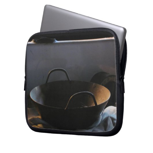 Wok im Kutschenhaus Laptopschutzhülle (Vorderseite Links)