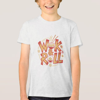 Wok & Roll Dim Sum Asiatische Küche Vintage Retro Tri-Blend Shirt