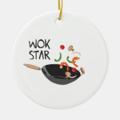 Wok Star Keramik Ornament (Vorne)