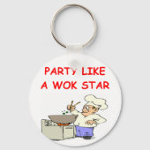 Wok Star Schlüsselanhänger (Vorderseite)