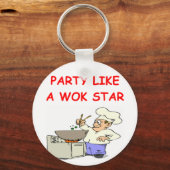 Wok Star Schlüsselanhänger (Vorderseite)