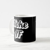 Woke AF Kaffeetasse (Vorderseite Links)