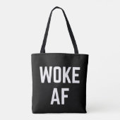 Woke AF Tasche (Rückseite)