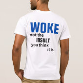 WOKE BCD T-Shirt (Rückseite)