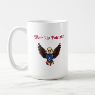 Woke Up Patriotic American Morning Spirit Design Kaffeetasse
