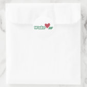 WokeAF Sticker (Tasche)