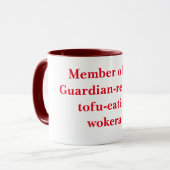 Wokerati-Tasse Tasse (Vorderseite Links)