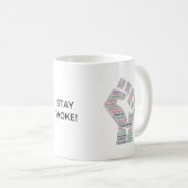 #WokeWednesdays Kaffeetasse (VorderseiteRechts)