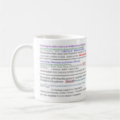 Wolbachia Genes in Humans & Mammals von RoseWrites Kaffeetasse (Links)