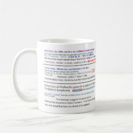 Wolbachia Genes in Humans & Mammals von RoseWrites Kaffeetasse