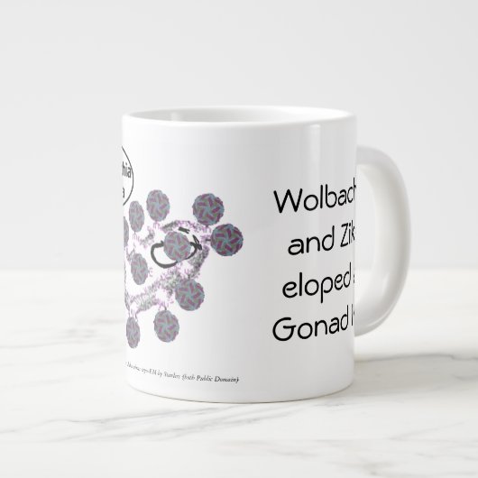 Wolbachia Lieben Zika 20 oz. Tasse von RoseWrites (Vorderseite Rechts)