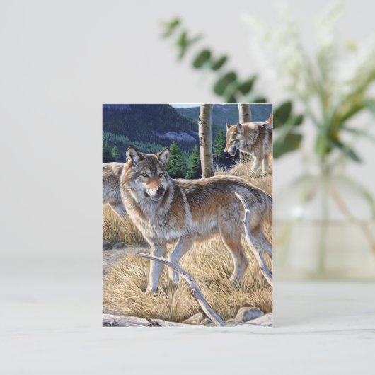 Wölbchen in der Waldmalerei Postkarte (Stehend Vorderseite)