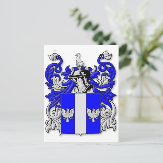 Wölbekleidung Postkarte (Stehend Vorderseite)