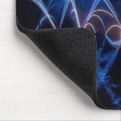 WölbenFeuerkugeln, große Feuerwerke auf einem Mousepad (Ecke)