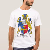 Wolcott Familienwappen T-Shirt (Vorderseite)