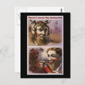 Wolcotts sofortiger Schmerzvernichter Postkarte (Vorne/Hinten)