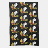 Wold Howling Moon Geschirrtuch (Vertikal)