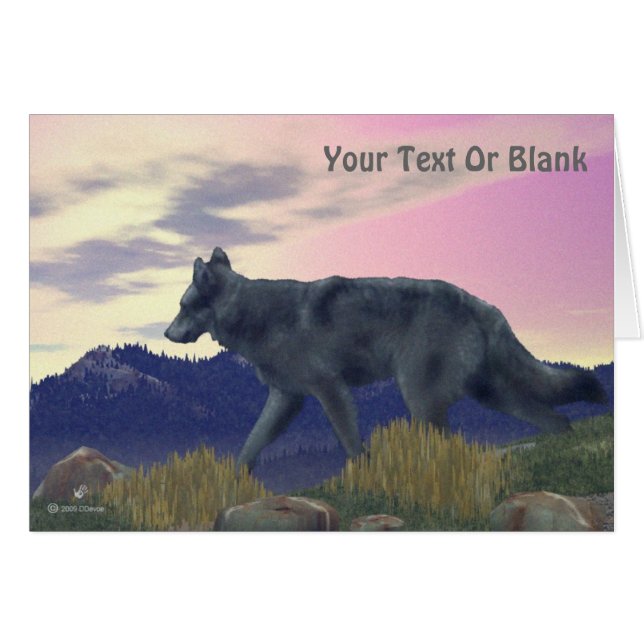 Wolf (Vorderseite (Horizontal))
