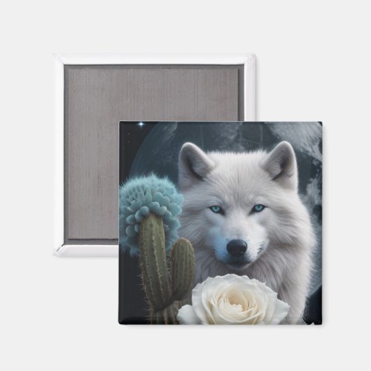 Wolf10: Magnet (Vorderseite/Rückseite)