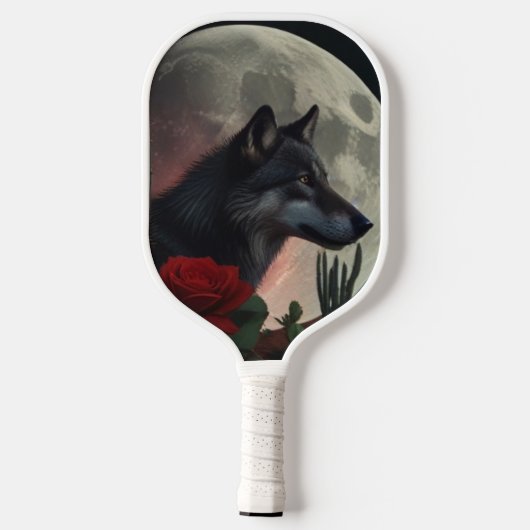 Wolf10: Pickleball Schläger (Rückseite)