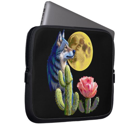 Wolf11: Elektronik-Bag Laptopschutzhülle (Vorne Rechts)