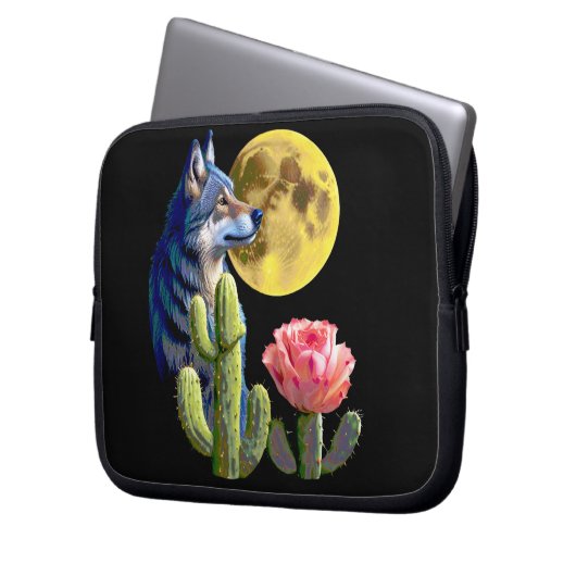 Wolf11: Elektronik-Bag Laptopschutzhülle (Vorderseite Links)