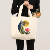 Wolf11: Tote Beutel Jumbo Stoffbeutel (Vorderseite (Produkt))