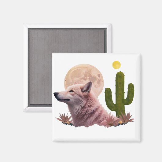 Wolf12: Magnet (Vorderseite/Rückseite)