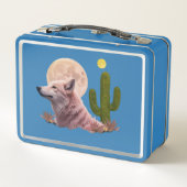 Wolf12: Metall Brotdose (Rückseite)