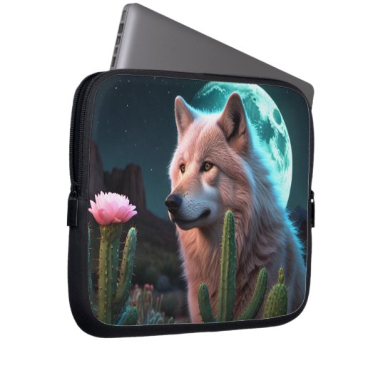 Wolf13: Laptopschutzhülle (Vorne Rechts)