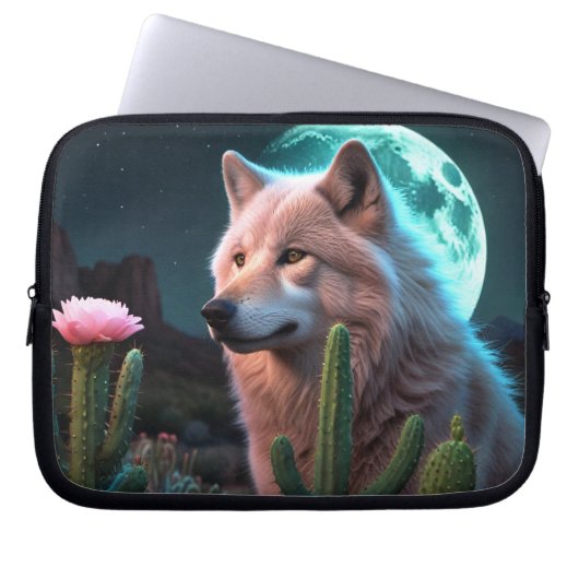 Wolf13: Laptopschutzhülle (Vorderseite)