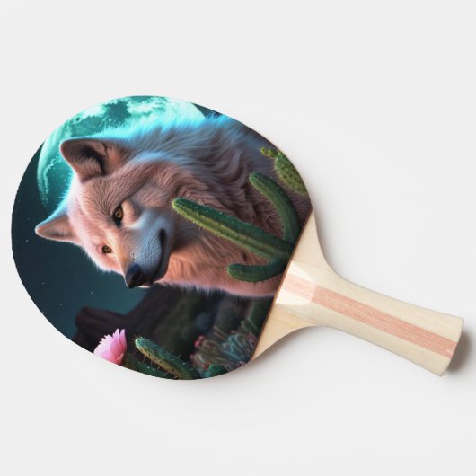 Wolf13: Tischtennis Schläger (Seitenansicht)