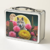 Wolf15: Metall Brotdose (Rückseite)