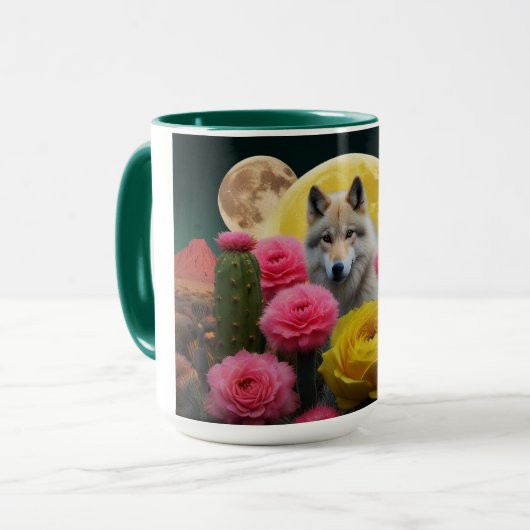 Wolf15: Tasse (Vorderseite Links)