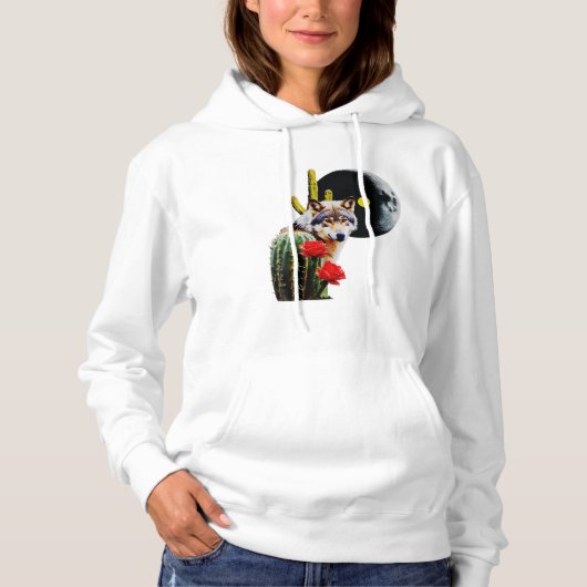 Wolf16: Hoodie (Vorderseite)