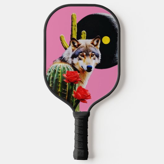 Wolf16: Pickleball Schläger (Rückseite)