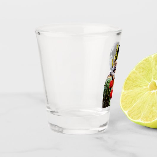 Wolf16: Schnapsglas (Links)