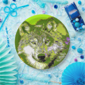 Wolf20151118 Pappteller (Party)