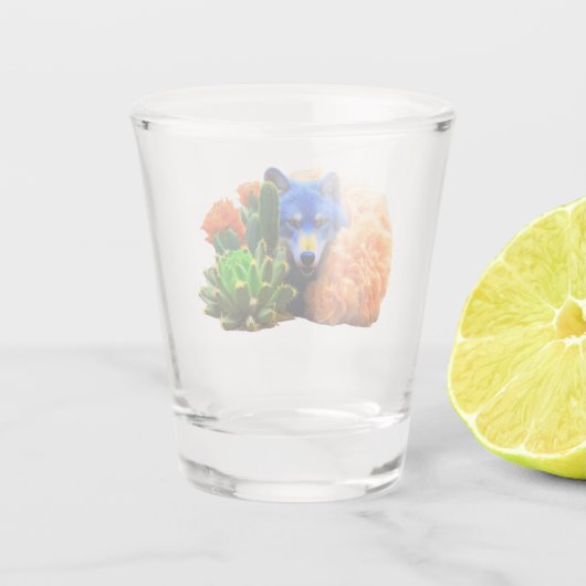 Wolf22: Schnapsglas (Rückseite)