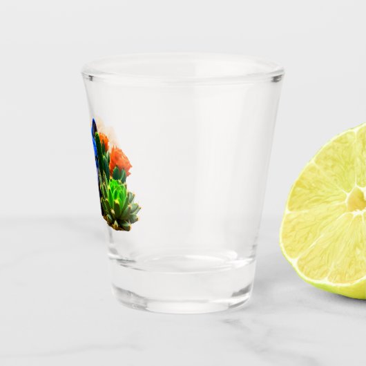 Wolf22: Schnapsglas (Rechts)