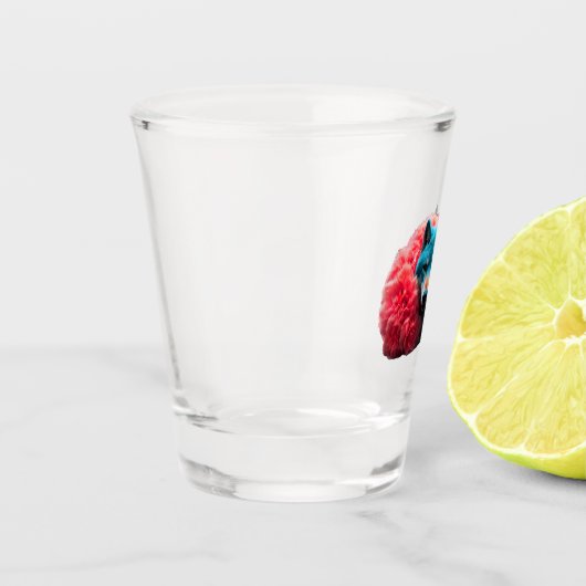 Wolf22: Schnapsglas (Links)