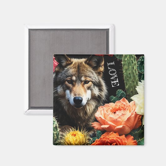 Wolf23: Magnet (Vorderseite/Rückseite)